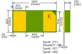 SMXDS35V16A Microsemi MBR1535  Schottky Diode, 35V, 16A (MBR1535)