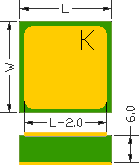 top cathode SMXDS20V1A Microsemi VSK120  Schottky Diode, 20V, 1A (VSK120)