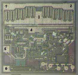 CS52015 DIE LAYOUT - MECHANICAL SPECIFICATIONS