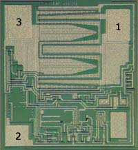 LM7808HA DIE LAYOUT - MECHANICAL SPECIFICATIONS