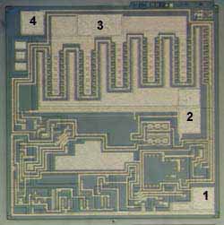 LM7808 DIE LAYOUT - MECHANICAL SPECIFICATIONS