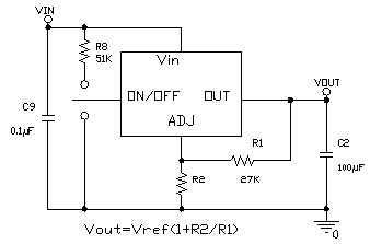 Typical Application - Adjustable Output